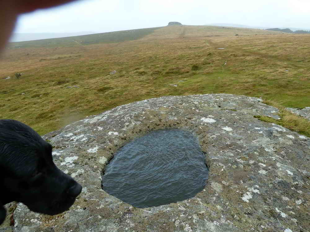 Looking back to Kes Tor from Middle Tor
