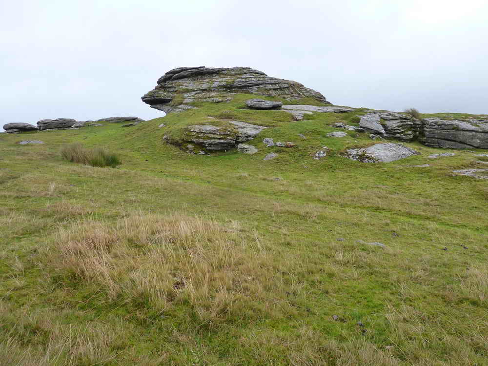 Looking back at Middle Tor