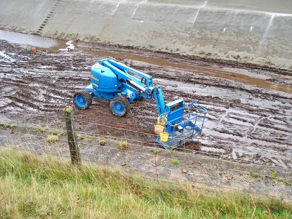 How did they get THAT down there?